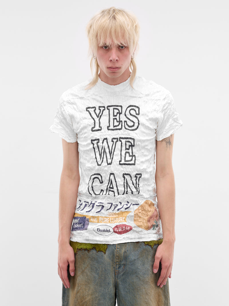 White Foie Gras Can Graphic Tee (26SS31CS425-FOIE-GRAS)