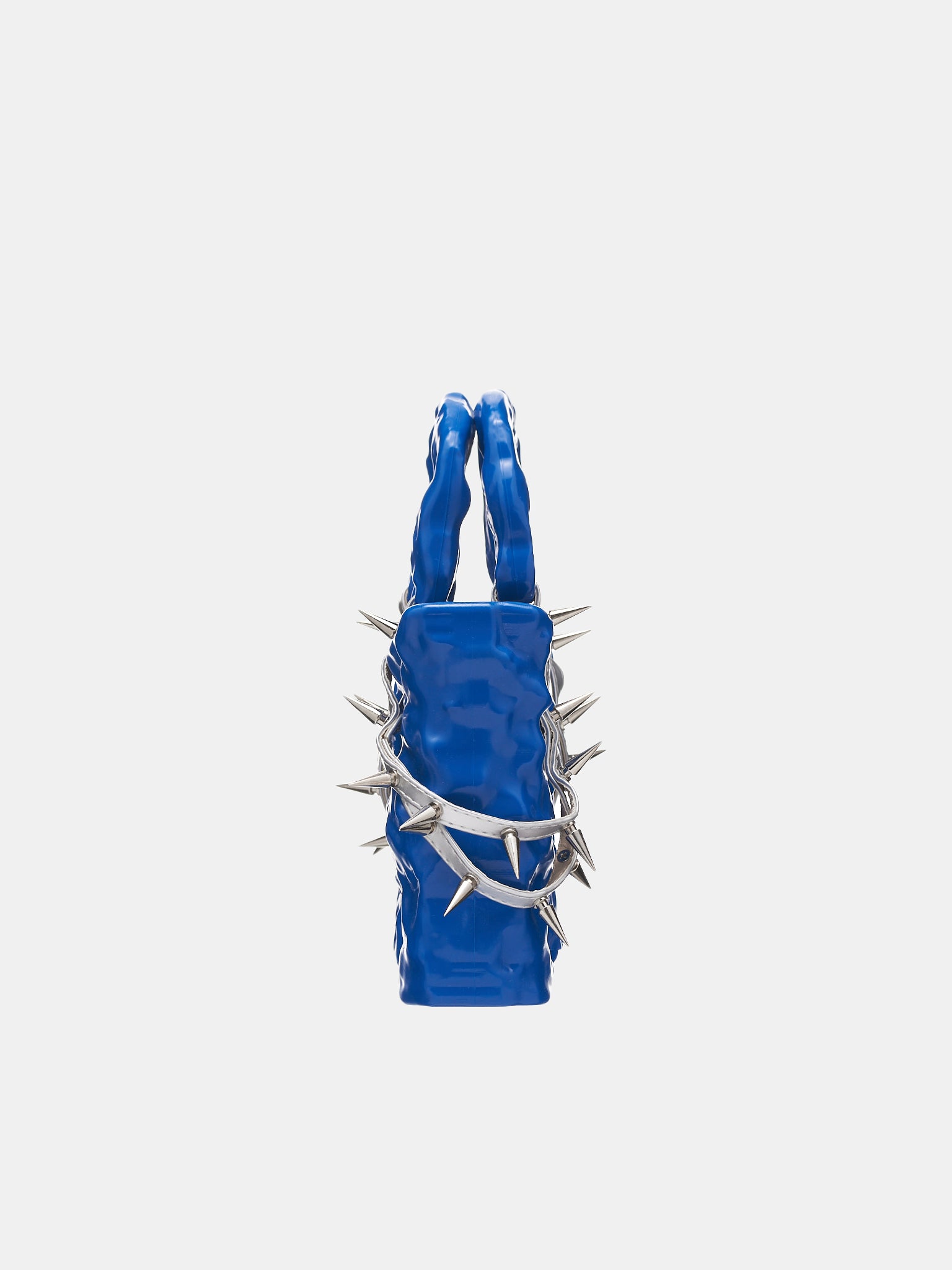 Ceramic Stud Bag (2700125-BLUE-SILVER)