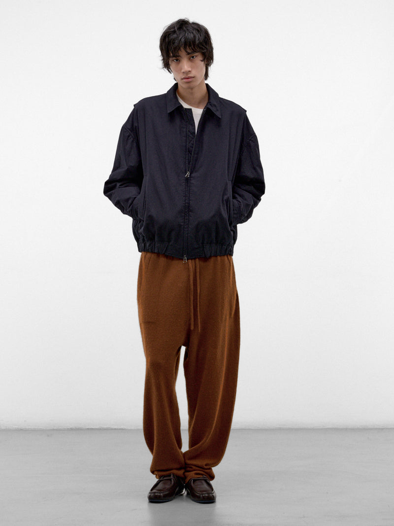 Night Cotton-Linen Zip Jacket (27HV426-NIGHT)