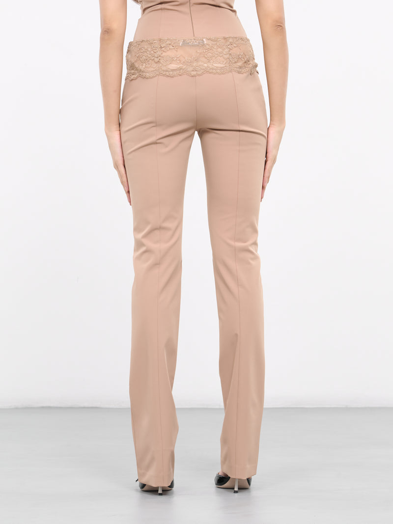 Lace Flounce Pants (2P115A-N0826-AMPHORA)