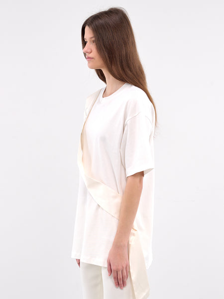 Tシャツ・カットソー BLUMARINE Woman T-Shirt White 2T094A N0100 2T092A-N0100-OPTICAL11700661.