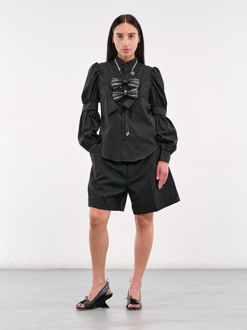 Layered Shorts (3O-P005-BLACK)