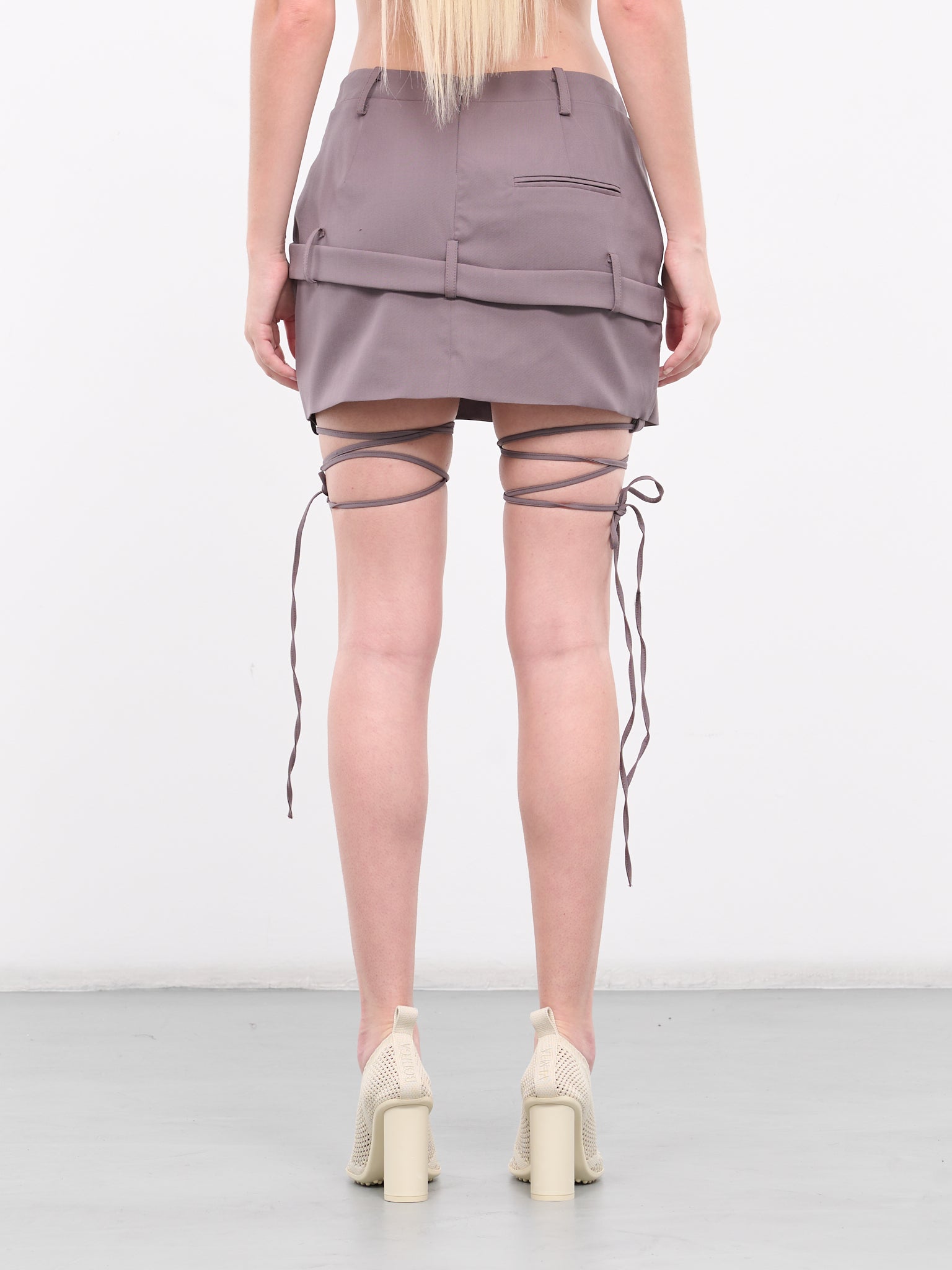 Staff Mini Skirt (301-312-TAUPE)