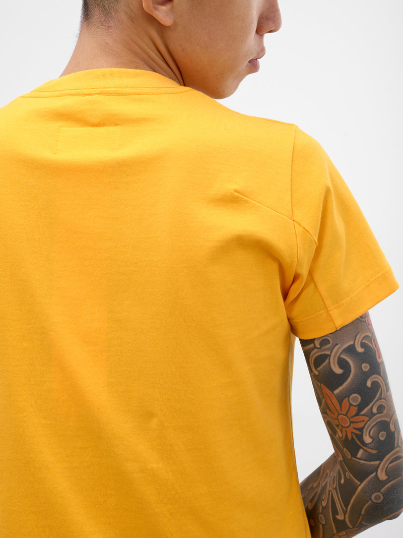 Yellow Food Logo Graphic Tee (30CS426-YELLOW)