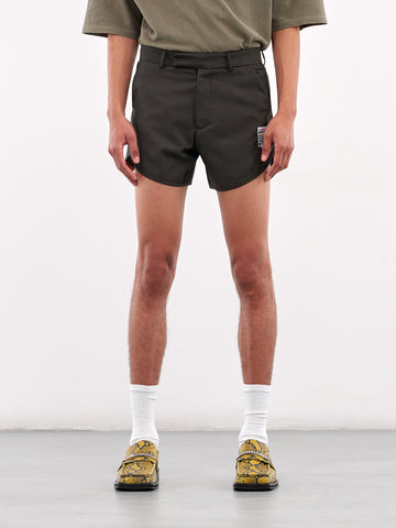 Tailored Gym Shorts (323WT10414-GREEN)