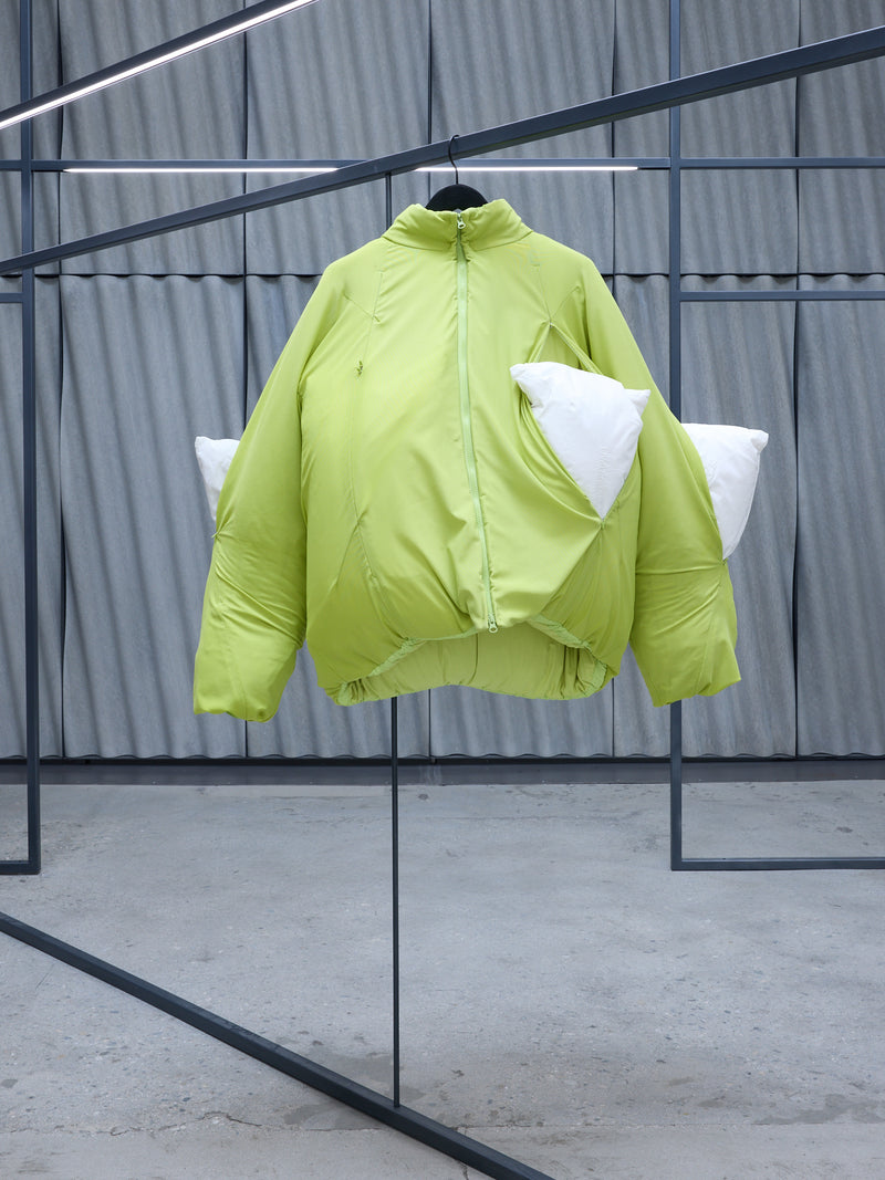 5.1 Left Down Jacket (ODLNG-NEON-GREEN)