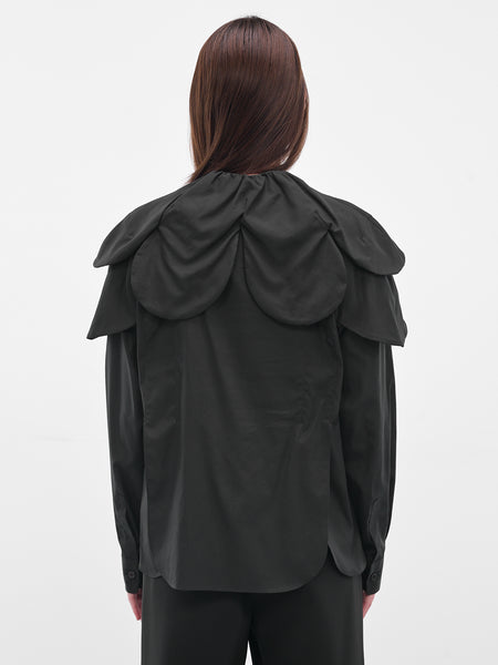 最終値下げ！＜H＞BALLOON SLEEVE REGULAR COLLAR H＞BALLOON SLEEVE REGULAR COLLAR SHIRT L