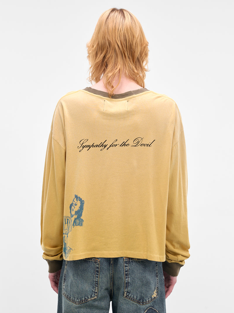 Paly x Rolling Stones Beggars Banquet Tee (3U001Q2021YLW-YELLOW)
