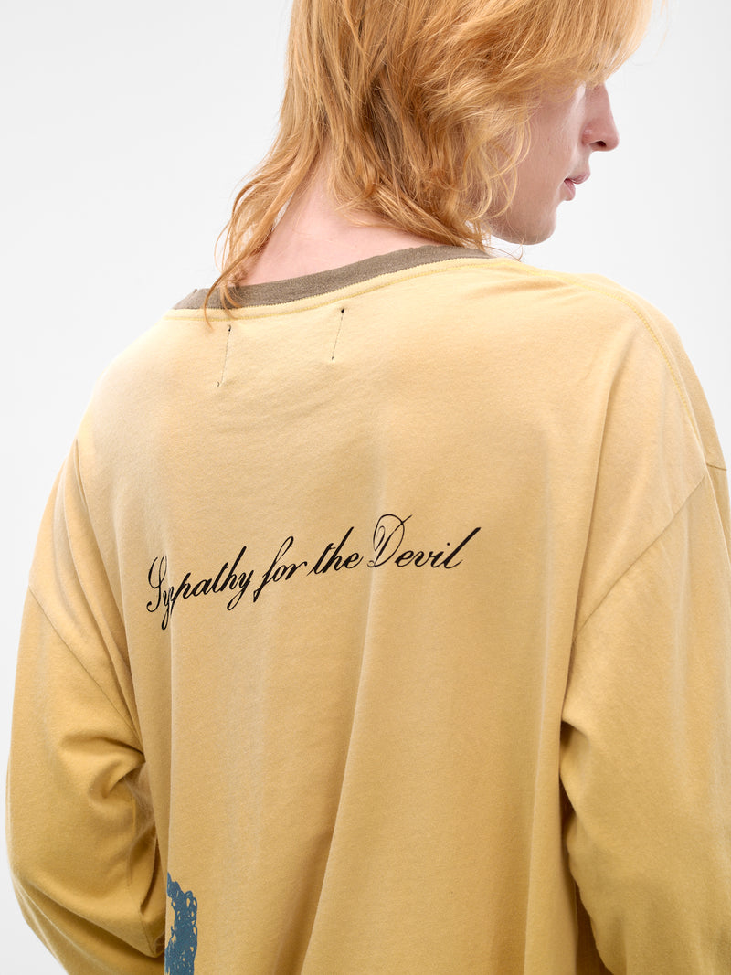 Paly x Rolling Stones Beggars Banquet Tee (3U001Q2021YLW-YELLOW)