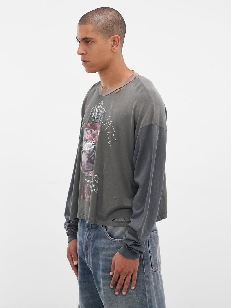 Black 'Star 80' Long Sleeve (3U002Q3009VBK-BLACK)