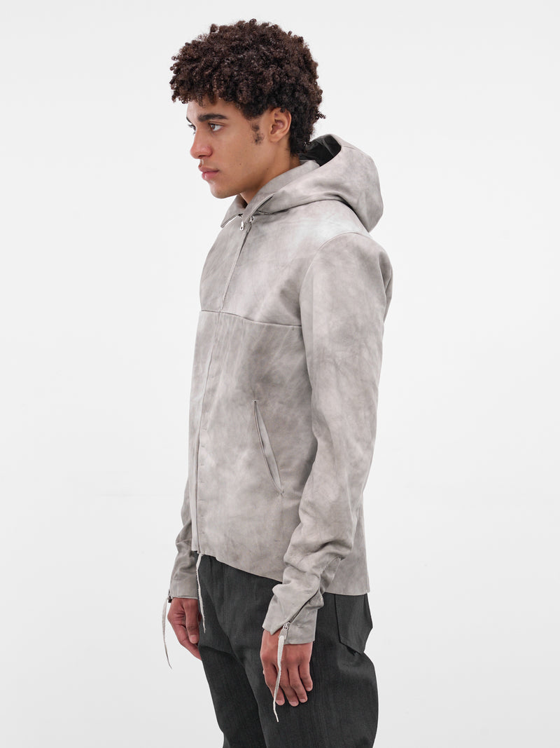 4-Pocket Detachable Hood Leather Jacket (4-POCKET-DETACHABLE-HOOD-CARBO)