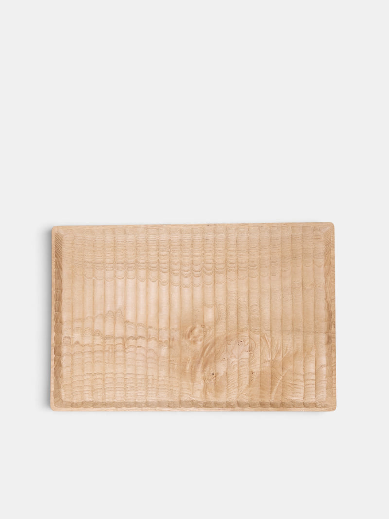 Vintage Wooden Rectangular Tray (TRAY#3)