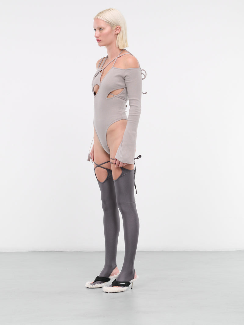 Armour Leotard (405-801-GREY-SAGE)