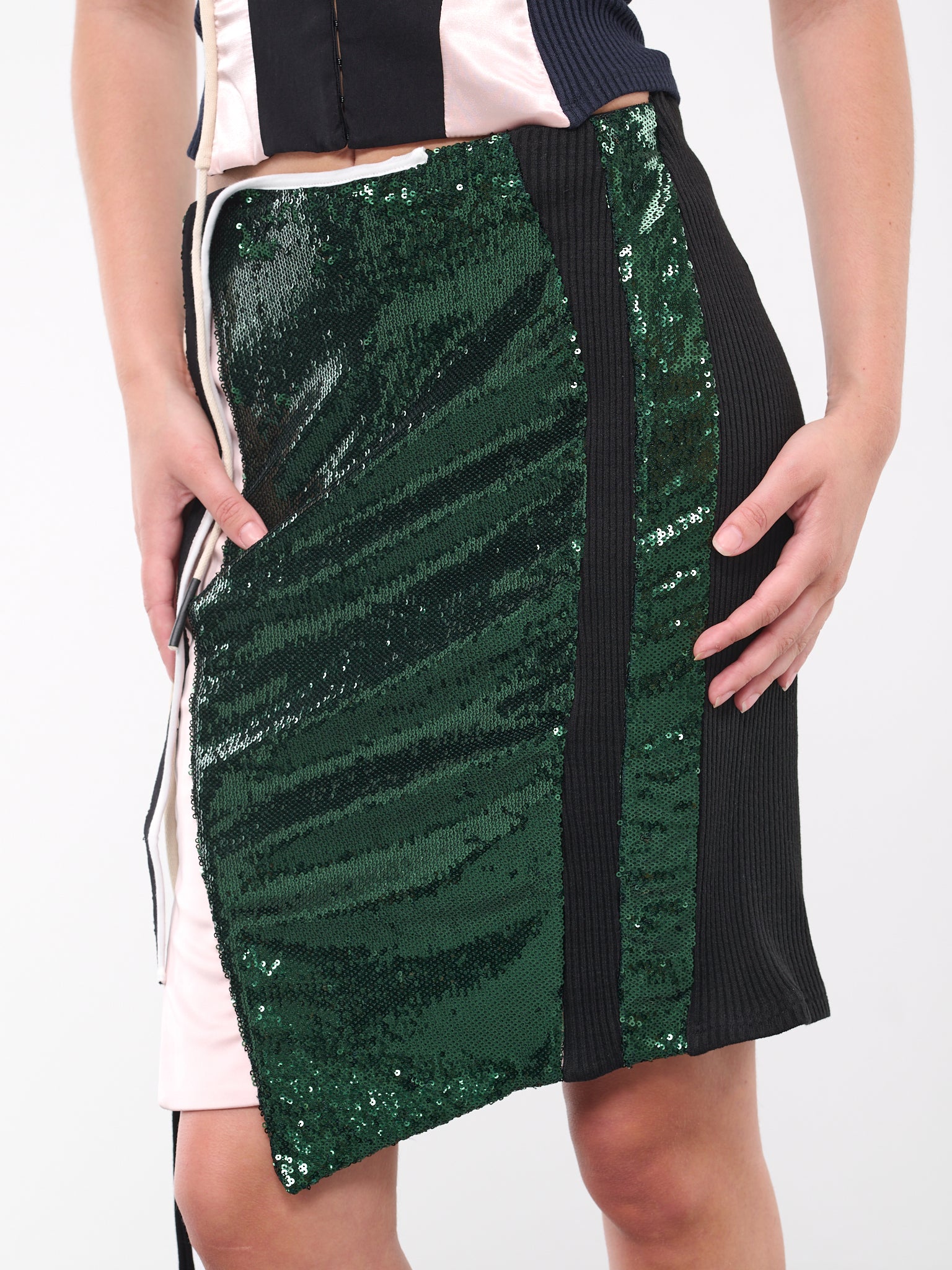 Deconstructed Skirt (406301-GRBK)