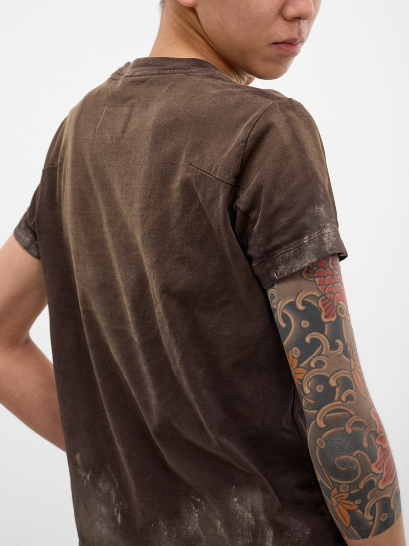 DOUBLET Faded Dirty Luxury Tee | H.Lorenzo - detail 1