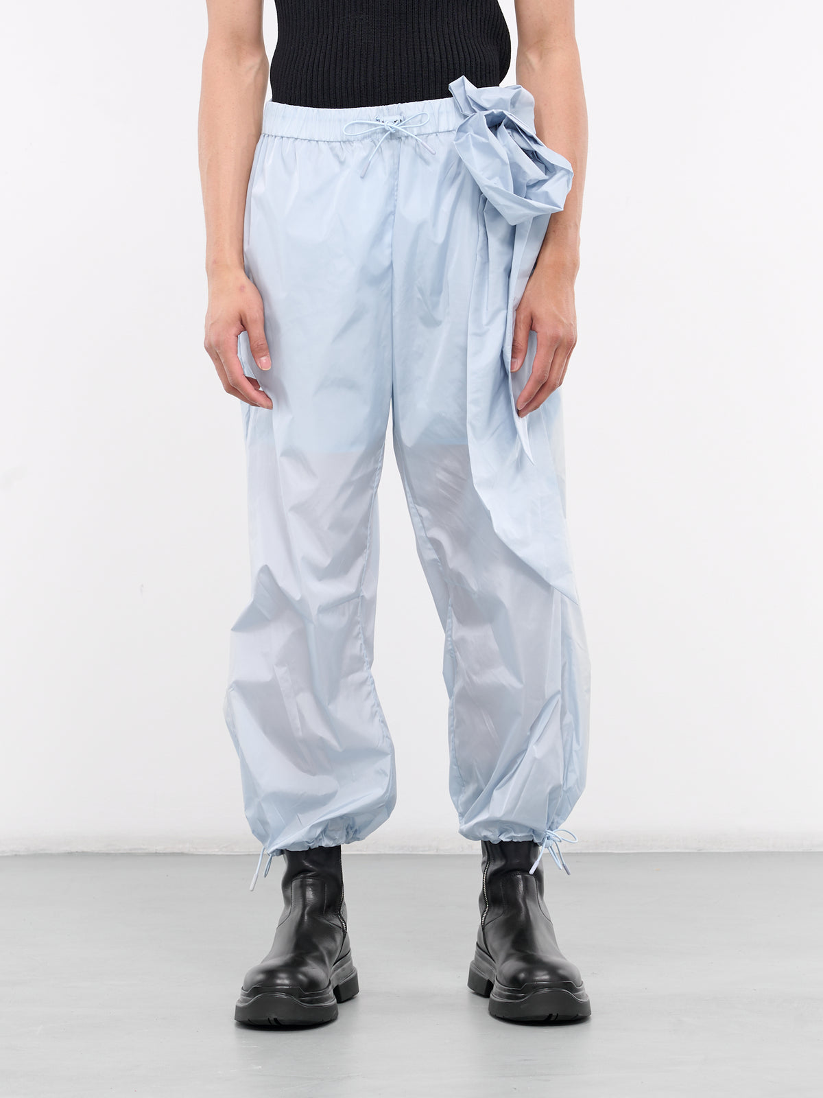 Pressed Rose Tech Track Trousers (4100R-1067-BABY-BLUE)
