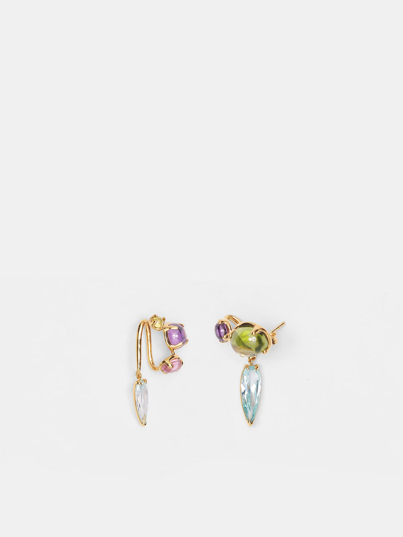 Gold Left Climax Punk Ear Set (CLIMAX-L-PUNK-EARSET-TROPICAL)