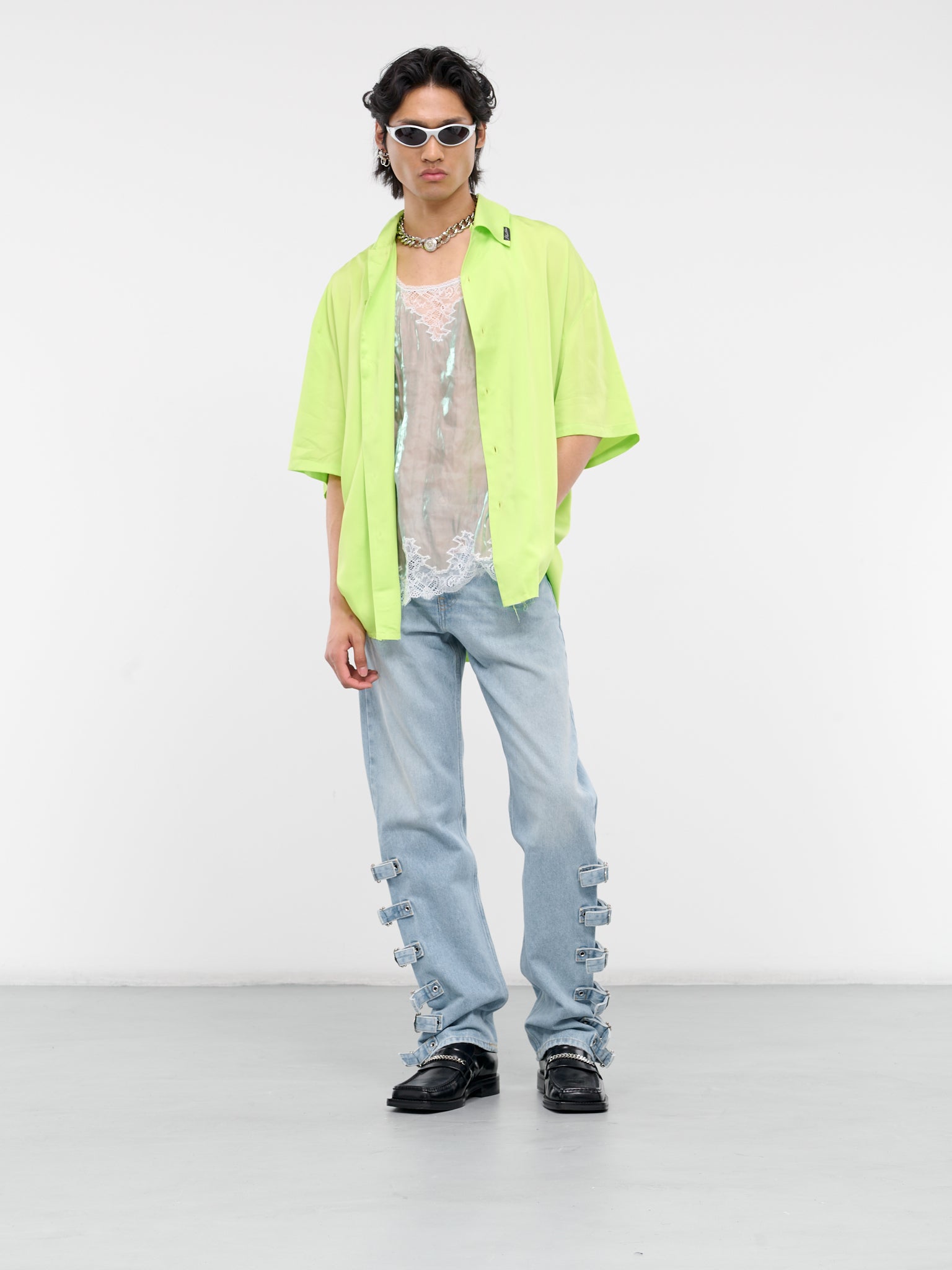 Camisole Shirt (426-LIMIRR-LIME-IRRIDESCENT)
