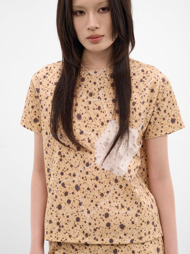 Cracked Quali Egg Print Tee (43CS437-QUAIL)