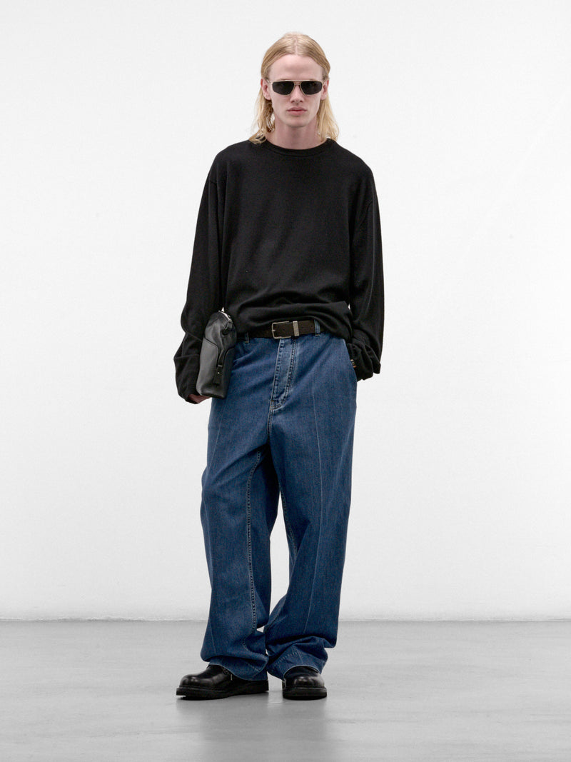 Raven Cashmere Rock Long Sleeve (452-ROCK-RAVEN)