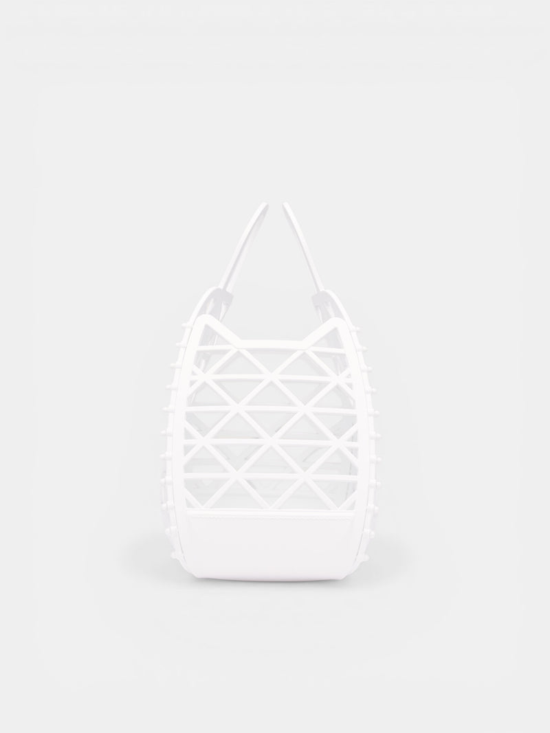 White Diamond Cut-Out X-Ray Bag (47020011W-S002G-WHITE)
