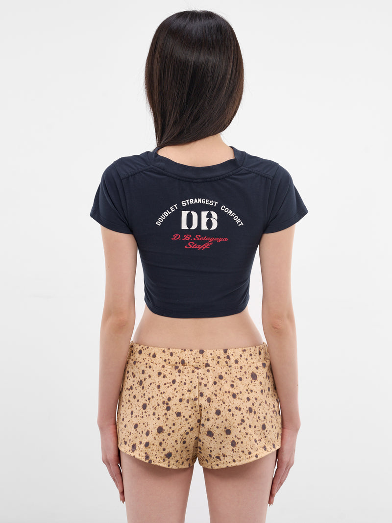 DOUBLET Logo Graphic Cropped Tee | H.Lorenzo - back
