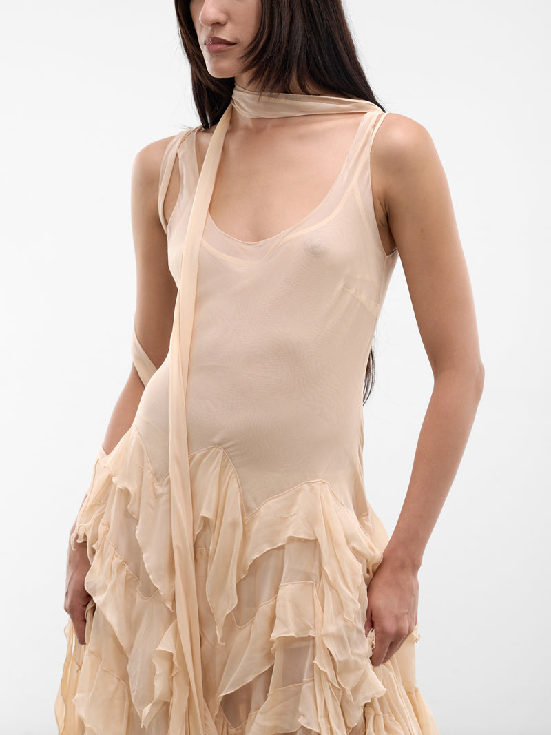 BLUMARINE Ruffle Gown | H.Lorenzo - detail 1