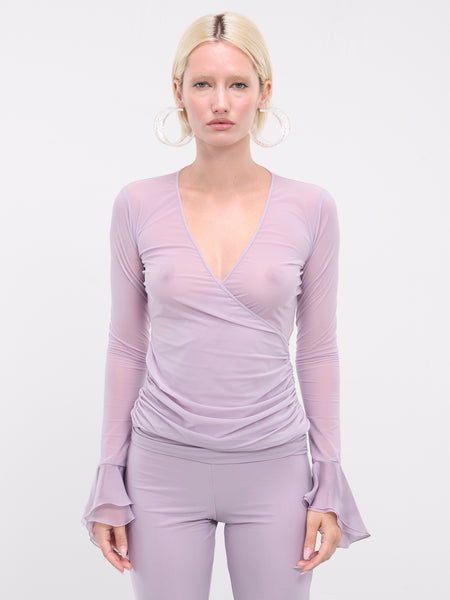 フルーツ　オブ　ライフ バルーンスリーブトップス フルーツ オブ ライフ バルーンスリーブトップス