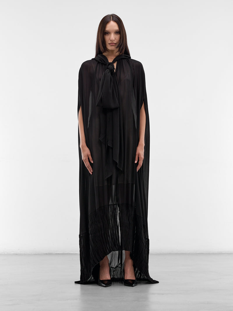 BLUMARINE Draped Cape Top | H.Lorenzo - front