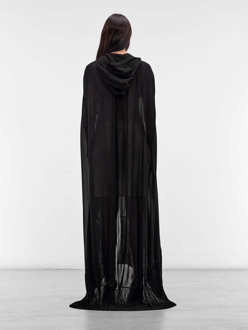 BLUMARINE Draped Cape Top | H.Lorenzo - back
