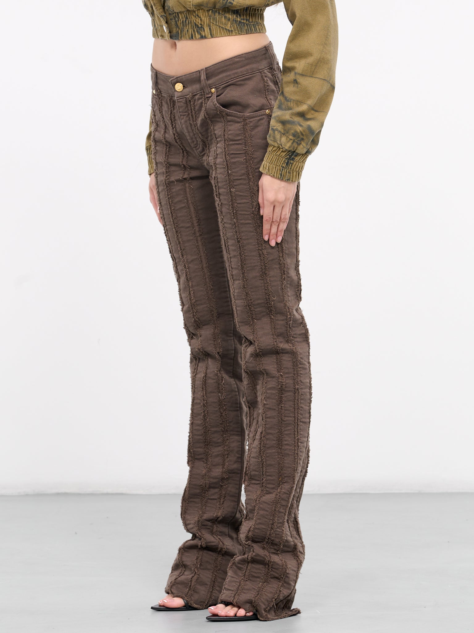 Decorated Pants (4J054A-D0566-MUD)