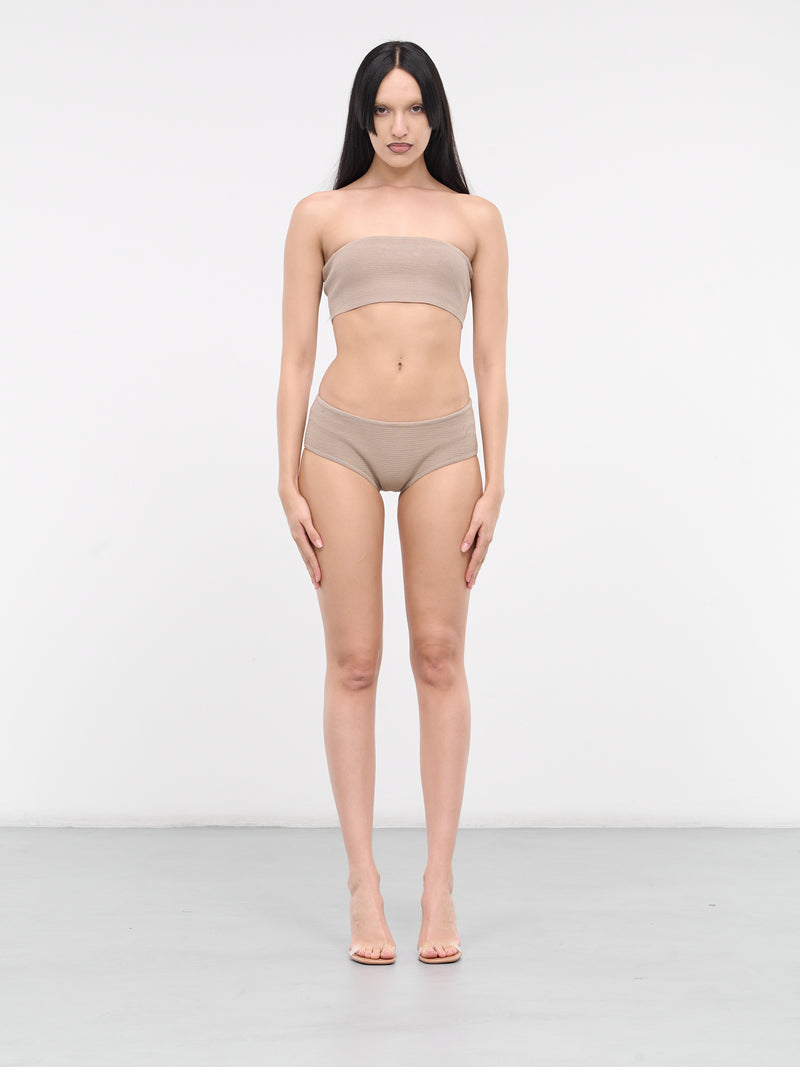 Knit Top & Coulotte Set (4M063A-N0809-SANDY-GREY)