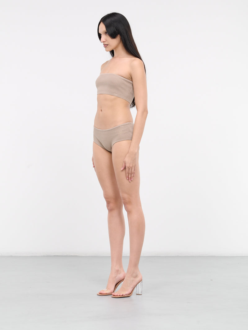 Knit Top & Coulotte Set (4M063A-N0809-SANDY-GREY)