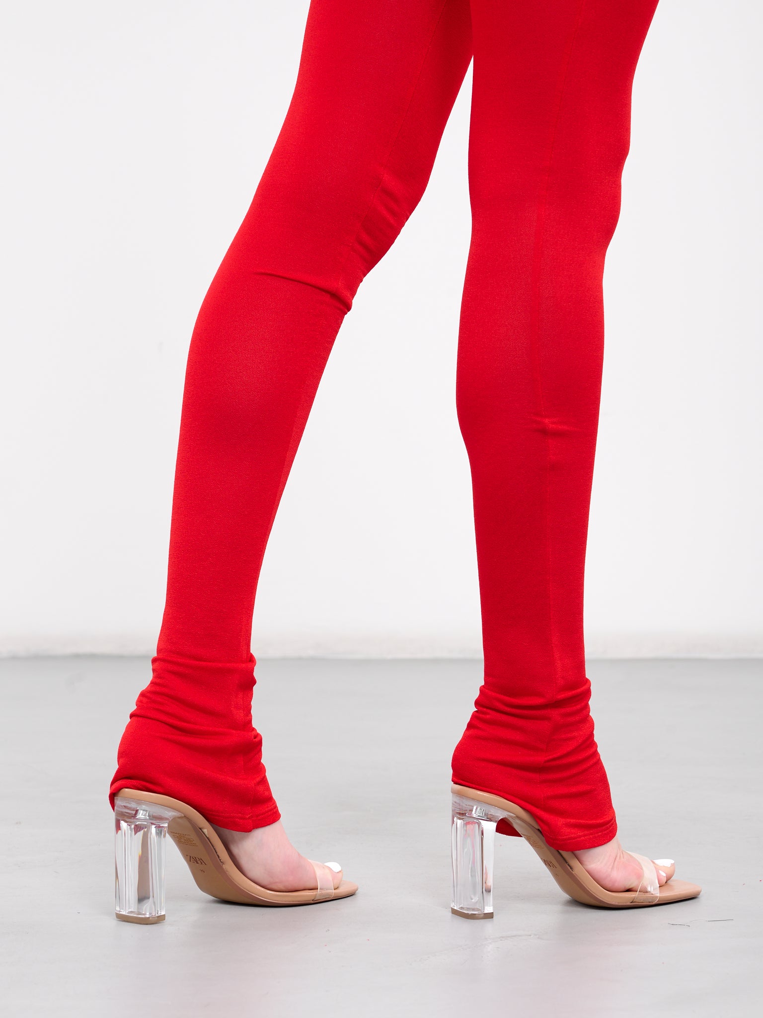 Fitted Leggings (4P050A-N0313-LIPSTICK-RED)