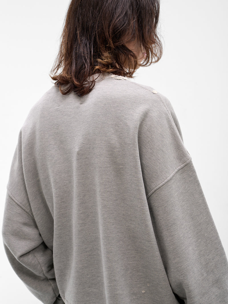 Gray Mythyss Cotton Crewneck Sweatshirt (4U010Q1010-GRAY)