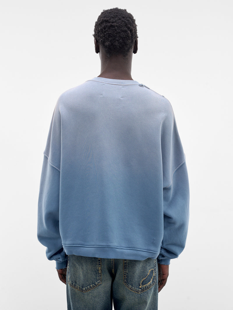 Blue Still Life Crewneck (4U012Q1010-BLUE)