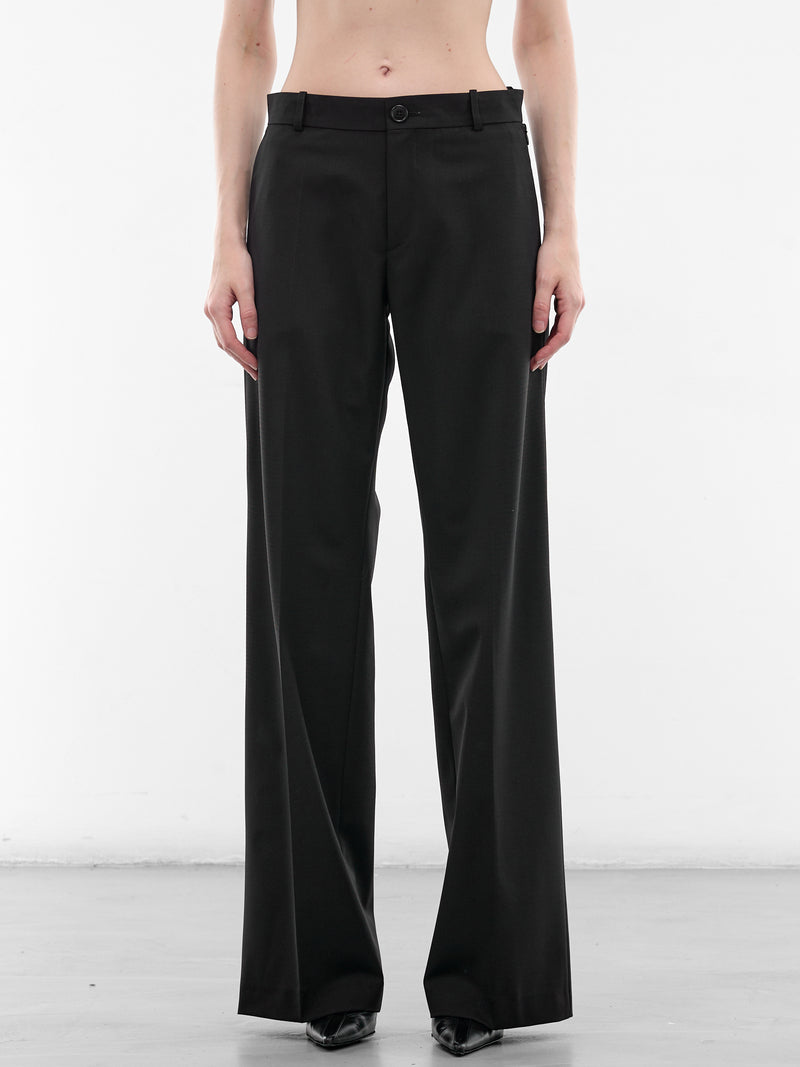 Black Wool Display Trousers (5011-1000-2-BLACK)
