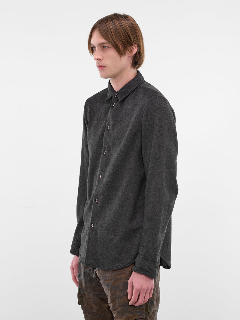 Gray Beaver Cashmere Inside Shirt (5110-M-GREY)