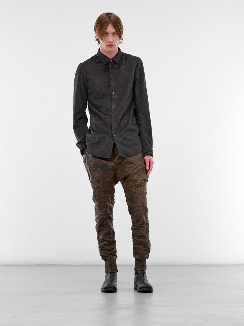 Gray Beaver Cashmere Inside Shirt (5110-M-GREY)