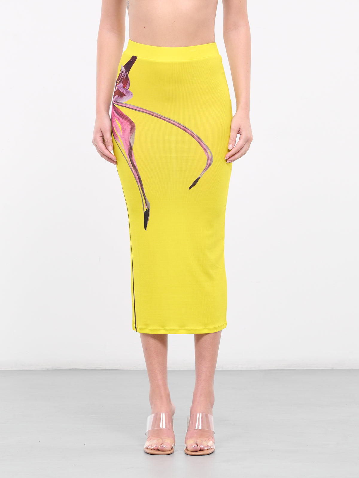 Ribbed Midi Skirt (5113-3001-CALEDENIA-ORCHID)