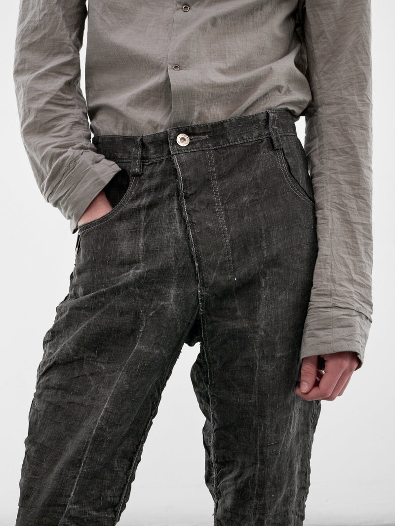 Carbon Linen Displacement Jeans (5212-CARBON)