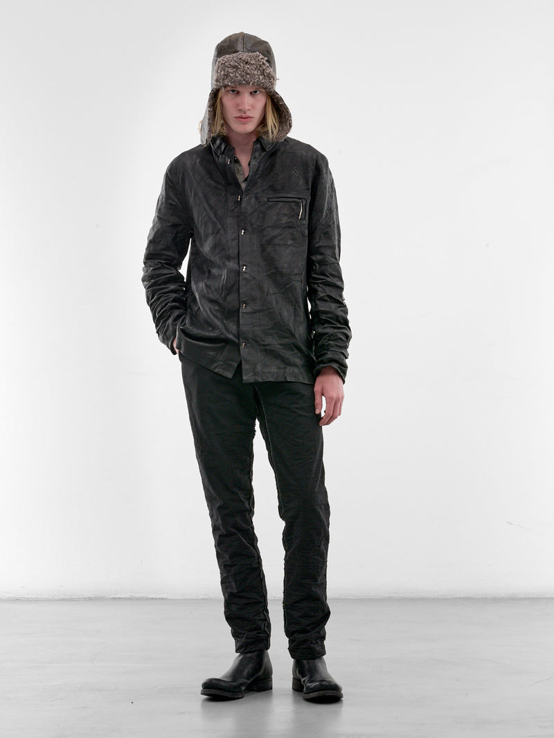 Black Zimbabwe Cotton LP Trousers (5096-BLACK)