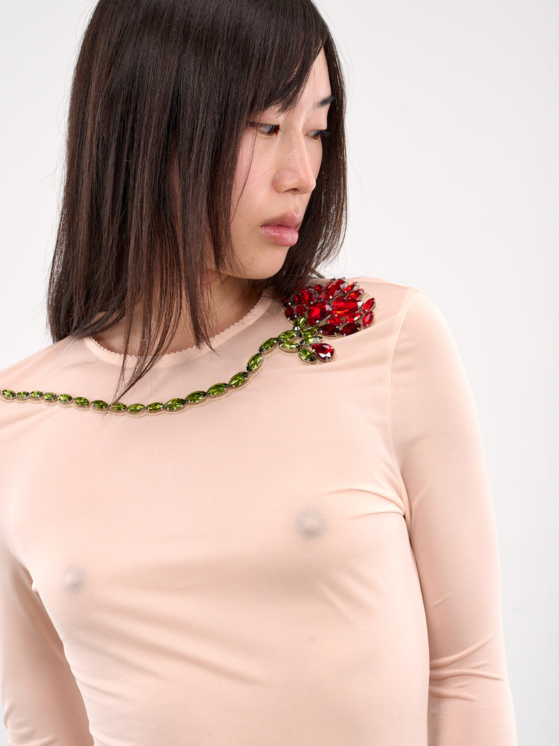 SIMONE ROCHA Sheer Ballet Top | H.Lorenzo - detail 2