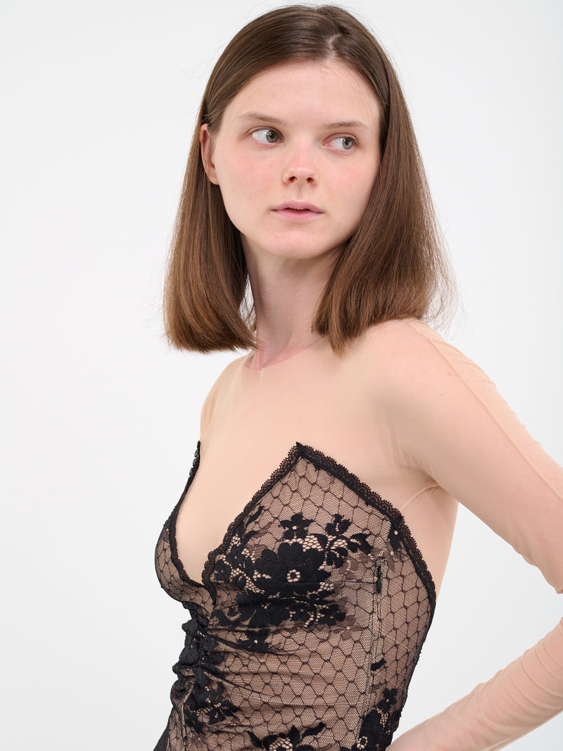 WOLFORD x N°21 Lace Dress | H.Lorenzo - detail 1