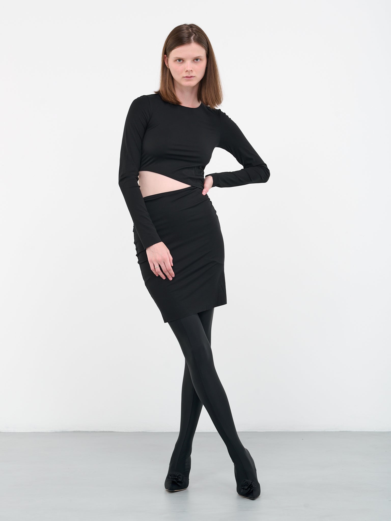 WOLFORD x N°21 Cut-Out Dress | H.Lorenzo - styled