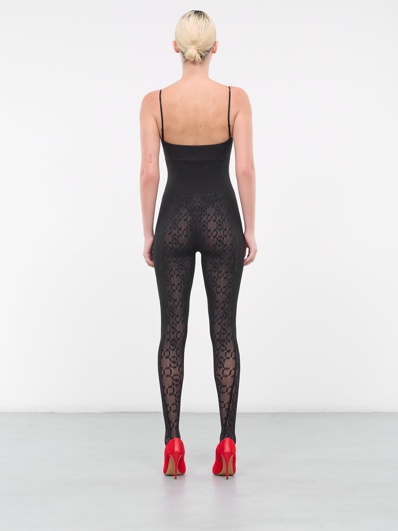 Simkhai Logo Jumpsuit (53283-7005-BLACK)