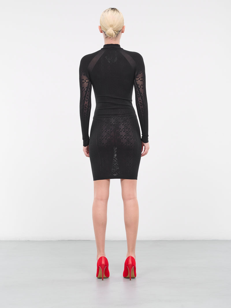 Simkhai Logo Dress (53284-7005-BLACK)