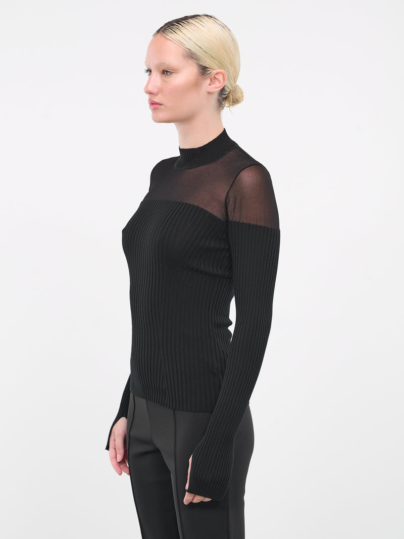 Simkhai Rib Top (53288-7005-BLACK)