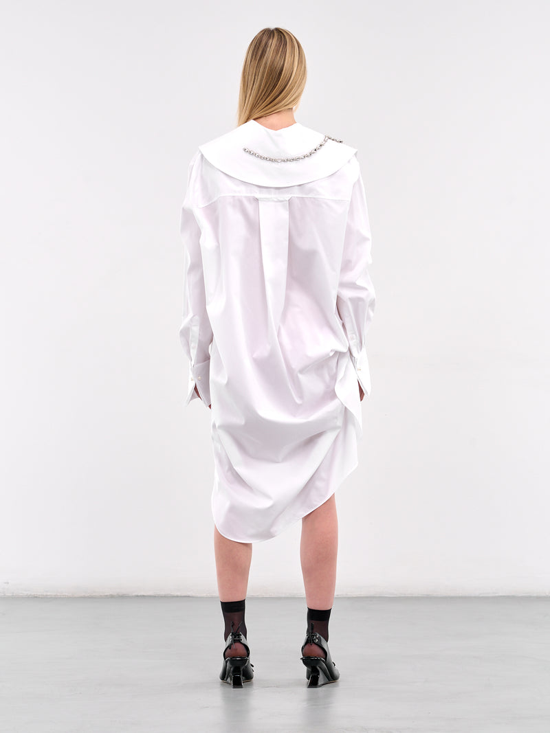 SIMONE ROCHA Oversized Button-Up Shirt | H.Lorenzo - back