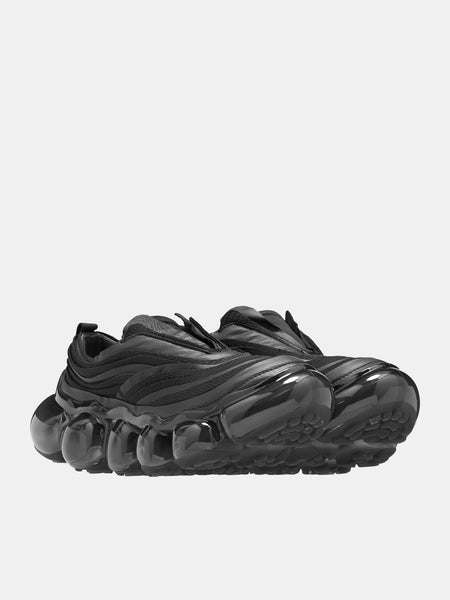 *。+Sola。* Jewelry Strata Sneakers (597-BLACK-BLACK)